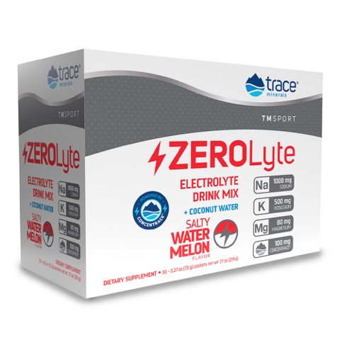 Trace Minerals  ZeroLyte - Salty Watermelon 30 packets