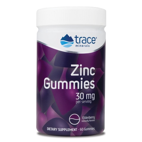 Trace Minerals  Zinc Gummies - Elderberry 60 ct.
