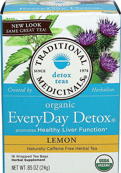 Traditional Medicinals Everyday Detox Lemon 16 bags