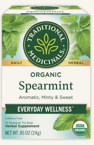 Traditional Medicinals Teas Organic Spearmint 16 bag
