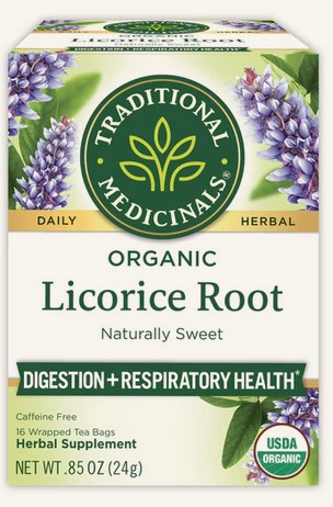 Traditional Medicinals Teas Organic Licorice Root Tea 16 bag