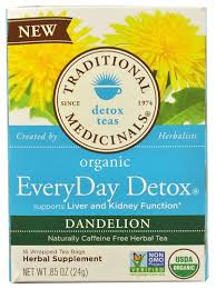 Traditional Medicinals Teas Everyday Detox Dandelion 16 bag    TEMPORARILY UNAVAILABLE