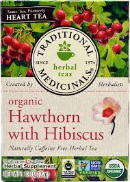 Traditional Medicinals Teas Heart Tea with Hawthorn 16 bag