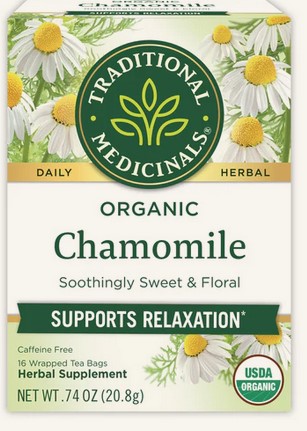 Traditional Medicinals Teas Organic Chamomile Tea 16 bag