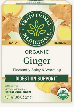 Traditional Medicinals Teas Organic Ginger 16 bag