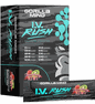 Gorilla Mind I.V. RUSH Electrolyte Mix 12stx Strawberry Kiwi Flavor