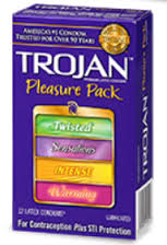 Trojan Condoms Pleasure Pack Lubricated 12 Ct-OUT OF STOCK