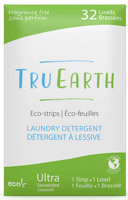 Tru Earth - Laundry Detergent Fragrance Free 32 Strips
