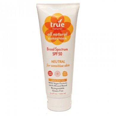 True Natural Spray SPF50 Coconut 4 oz