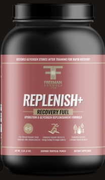Freeman Formula Replenish+ Recovery Fuel 3 lb Citrus Refresher 50 Servings