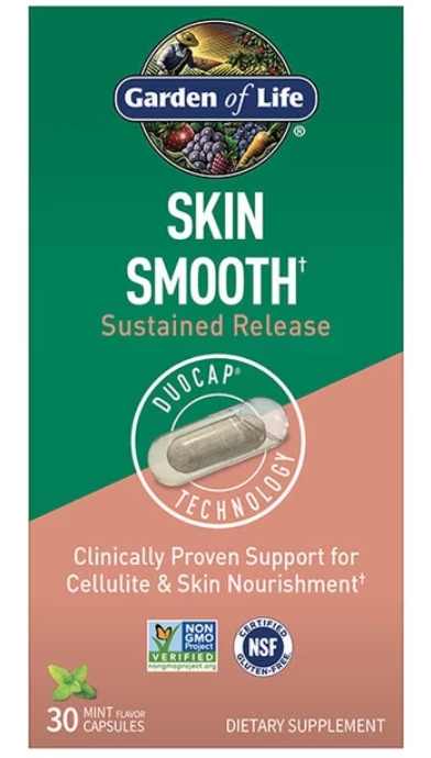 Garden of Life - Skin Smooth 30 Mint Caps Sustained Release 