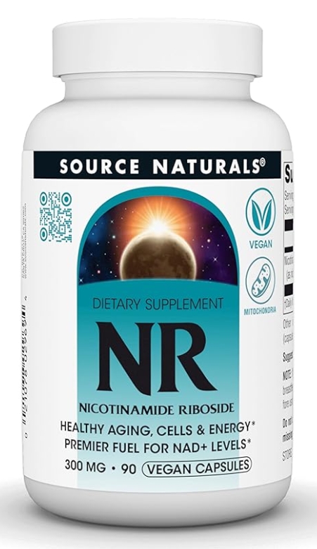 Source Naturals NR, Nicotinamide Riboside 300 mg - 90 Vegan Capsules