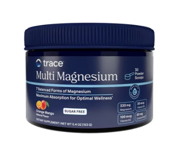 Trace Minerals Multi Magnesium Sugar Free 30 Servings Orange Mango Flavor
