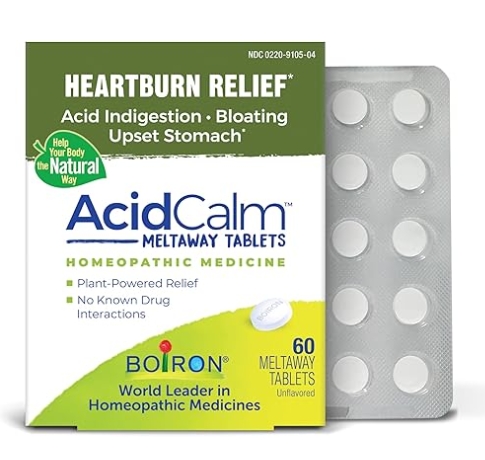 Boiron - AcidCalm Acid Relief Tablets 60 tab