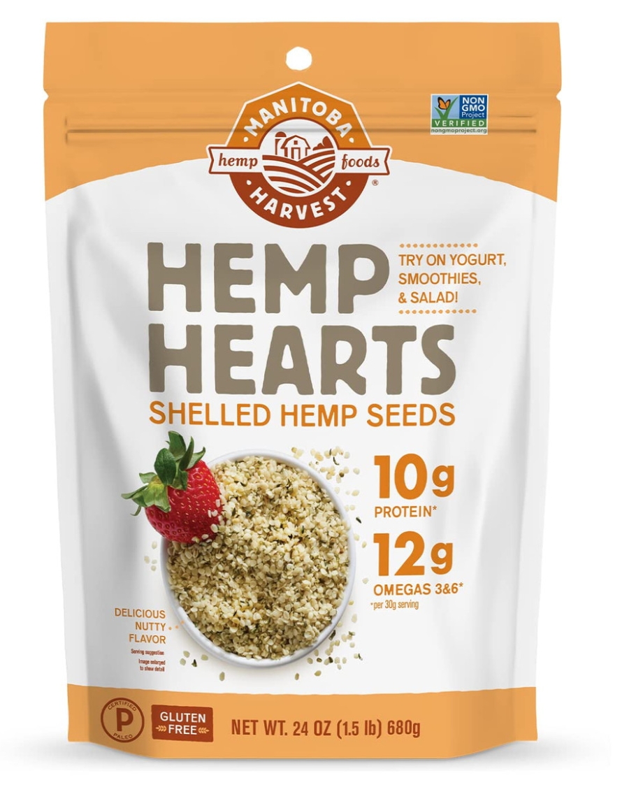 Manitoba Harvest Hemp Hearts,Natural 24 OZ