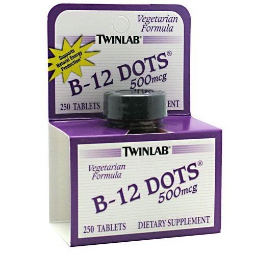 Twinlab - B-12 Dots 500Mcg 250 ct