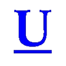 U