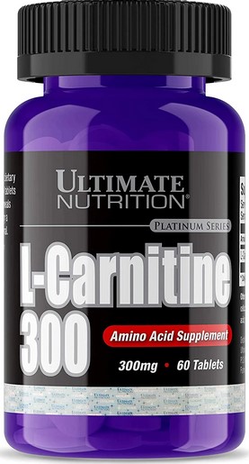 Ultimate Nutrition  L-Carnitine 300mg 60ct Tab
