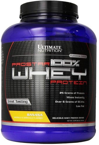 Ultimate Nutrition  Prostar Whey Banana 5lb Powder