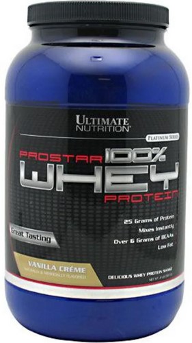 Ultimate Nutrition  Prostar Whey Vanilla Creme 2lb Powder