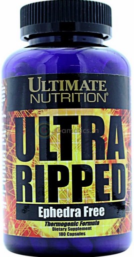Ultimate Nutrition  Ultra Ripped  Ephedra Free  180ct Capsules