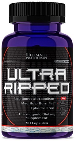 Ultimate Nutrition  Ultra Ripped  Ephedra Free  90ct Capsules