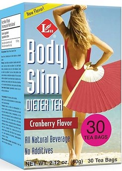 Uncle Lee's  Body Slim Dieter Cranberry Tea 30 bag