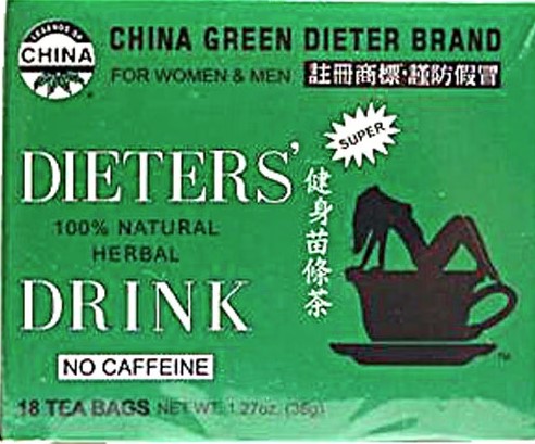 Uncle Lee's  Dieters Tea China Green 18 bag