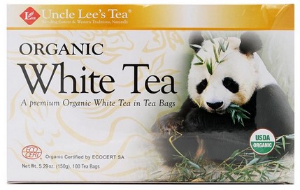 Uncle Lee's  Legends Of China Organic White Tea 100 bag