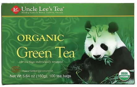 Uncle Lee's  Organic Green Tea 100 bag