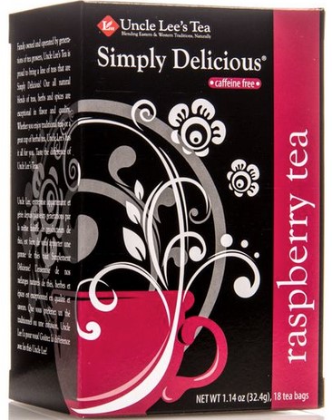 Uncle Lee's  Simply Delicious Raspberry Tea 18 bag