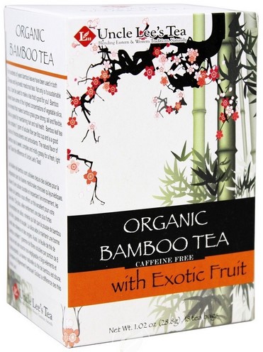 Uncle Lee's  Bamboo Tea Organic Exotic Fruit 18 bag