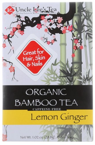 Uncle Lee's  Bamboo Tea Organic Lemon Ginger 18 bag
