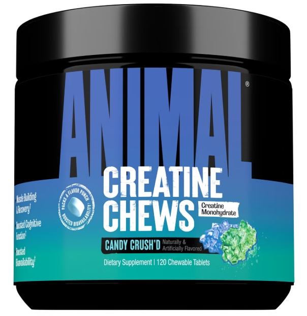 Universal Animal Creatine Monohydrate Chews Candy Crush'd  120 chews