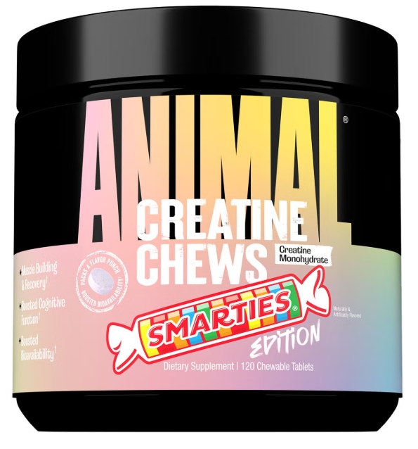 Universal Animal Creatine Monohydrate Chews Smarties 120 chews