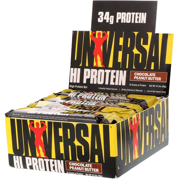 Universal Nutrition  Animal Snak Bar 12/3.39Oz Rich Chocolate Peanut Butter