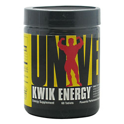 Universal Nutrition Kwik Energy 60 Tabs     TEMPORARILY UNAVAILABLE