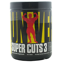 Universal Nutrition Super Cuts 3 130 Tabs     TEMPORARILY UNAVAILABLE