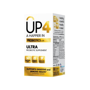 UP4 Probiotics Ultra Probiotic 50 Billion CFU 60 vegicaps