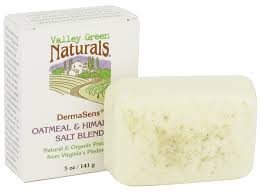 Valley Green Naturals Bar Soap DermaSens Oatmeal & Himalayan Salt 5 oz