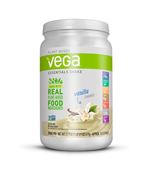 Vega - Essentials Plant Prtn Vanilla 1Lb