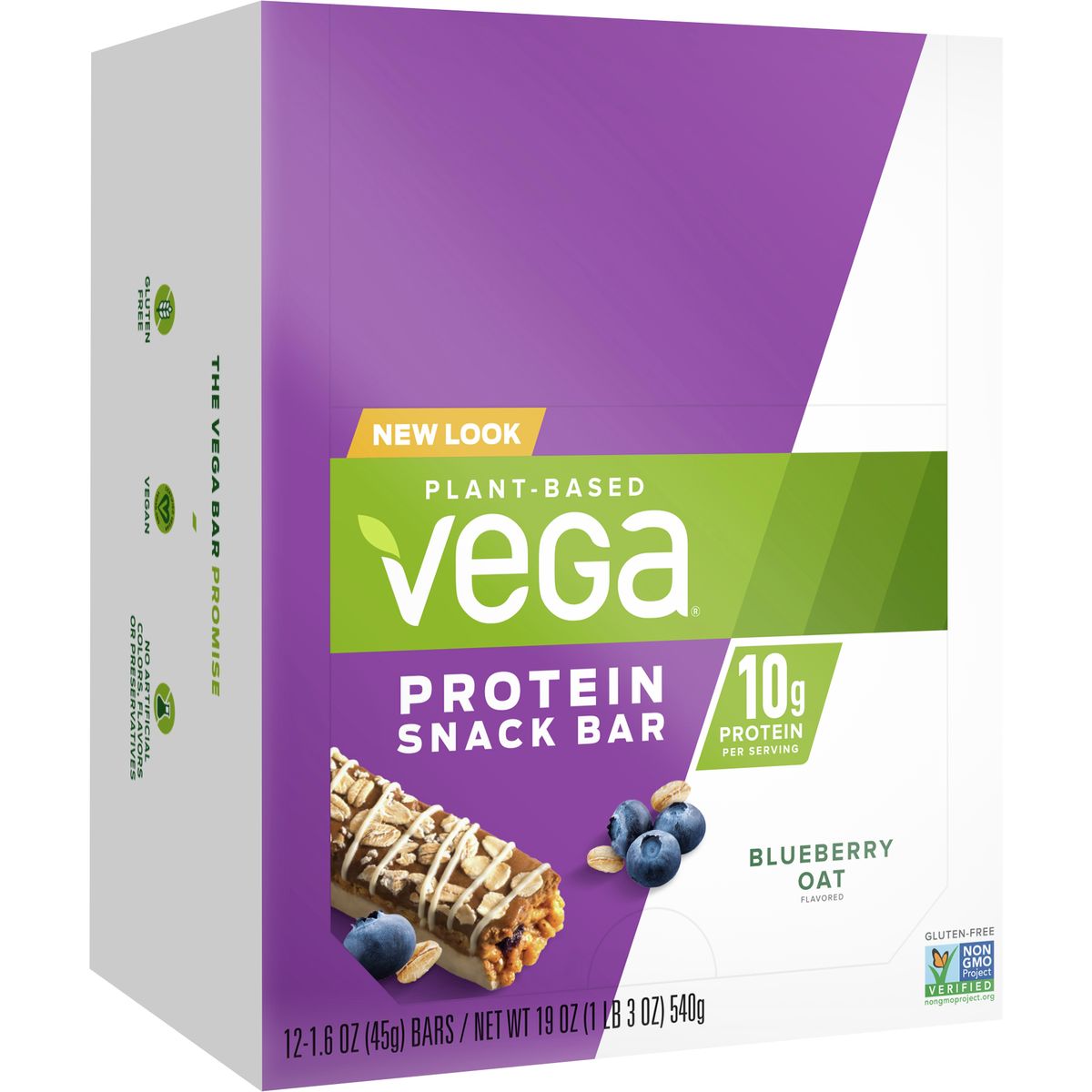 Vega - Vega Snack Bar Blueberry 12 Box-UNAVAILABLE