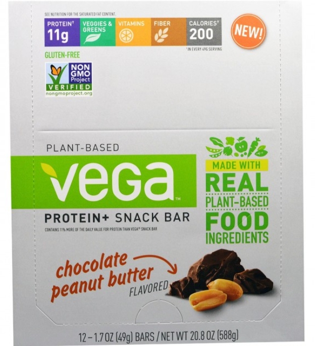 Vega - Vega Snack Bar Chocolate Peanut Butter 12 Box-UNAVAILABLE
