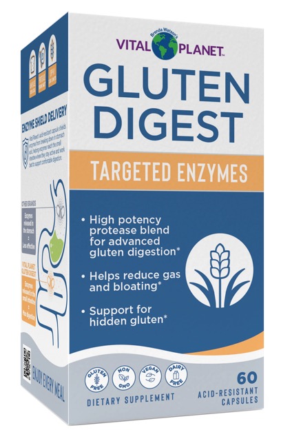 Vital Planet Gluten Digest - Targeted Enzyme Support, 60 Capsules