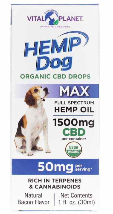 Vital Planet Hemp Dog Pro, Organic CBD, 2,100mg - 30ml