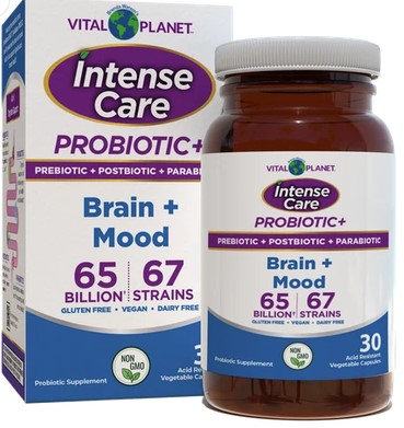 Vital Planet Intense Care Brain + Mood Fridge - 30ct