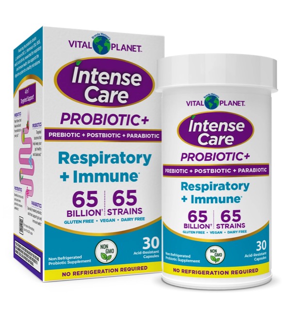 Vital Planet Intense Care Respiratory + Immune Probiotic - 30 Capsules