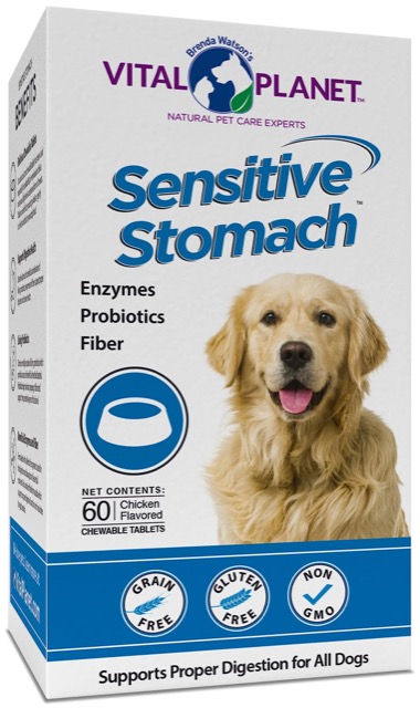 Vital Planet Sensitive Stomach Dog Supplement - Chews, 60ct