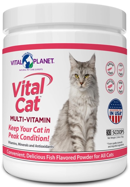 Vital Planet Vital Cat Multivitamin - Powder, 2.64 oz