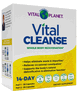 Vital Planet Vital Cleanse - 2-Part, 14-Day Whole Body Rejuvenation Program Kit, 56 Capsules
